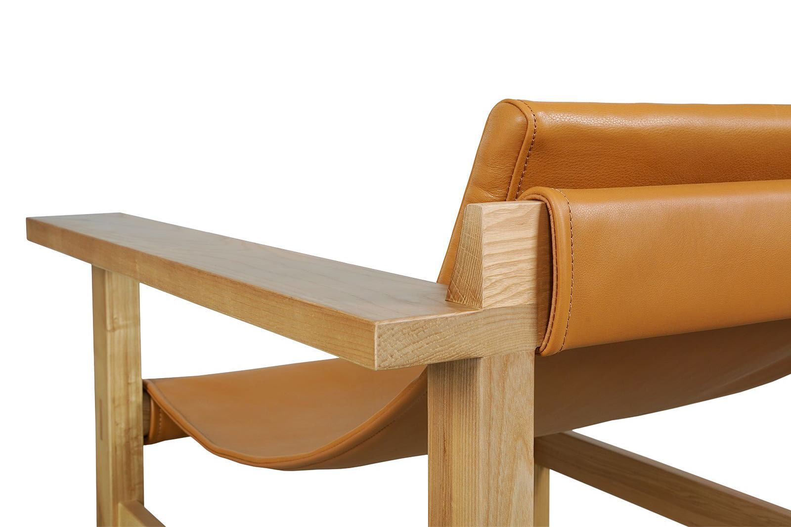 Moe's Annex Lounge Chair - Hazel Brown Leather