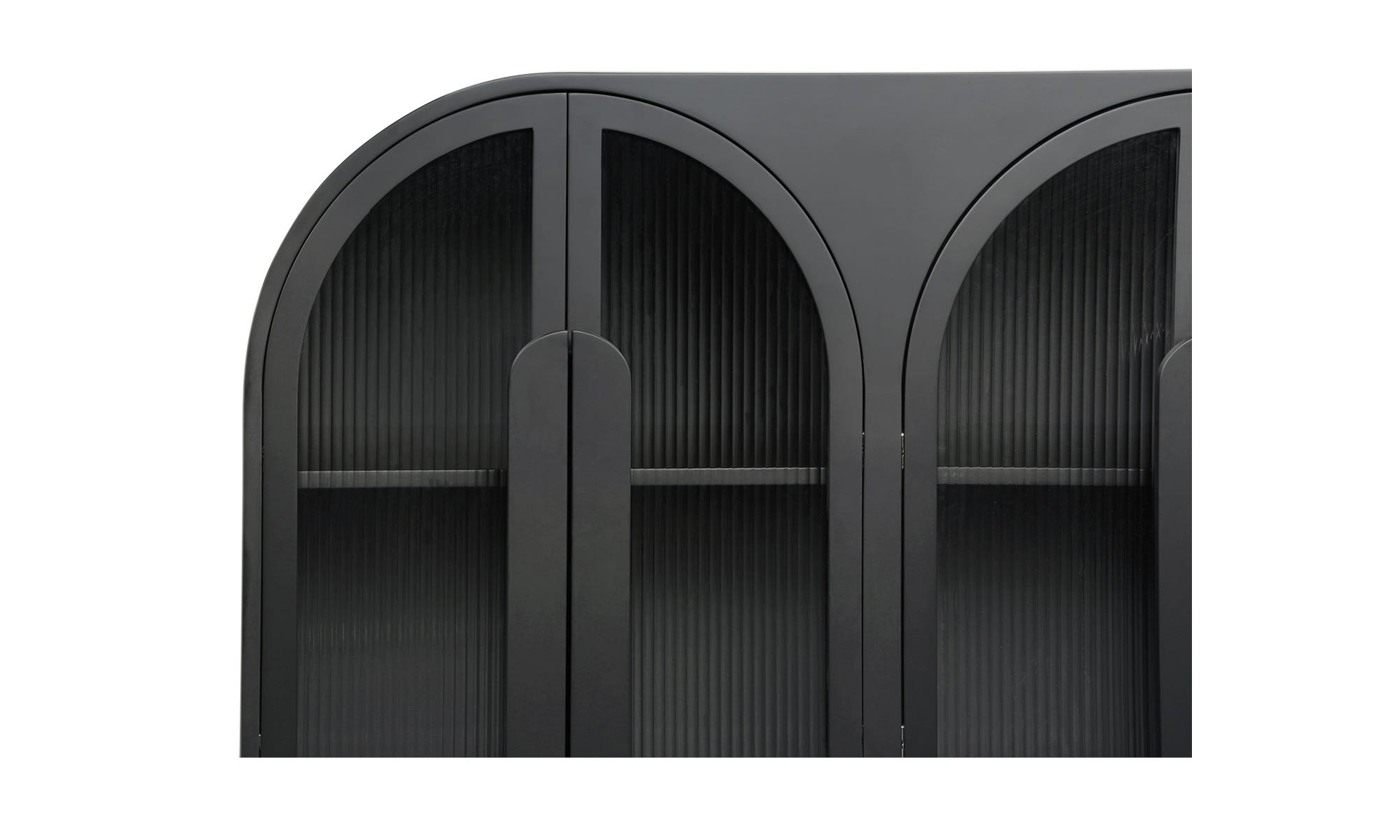 Moe's - Salone Contemporary Cabinet in Black