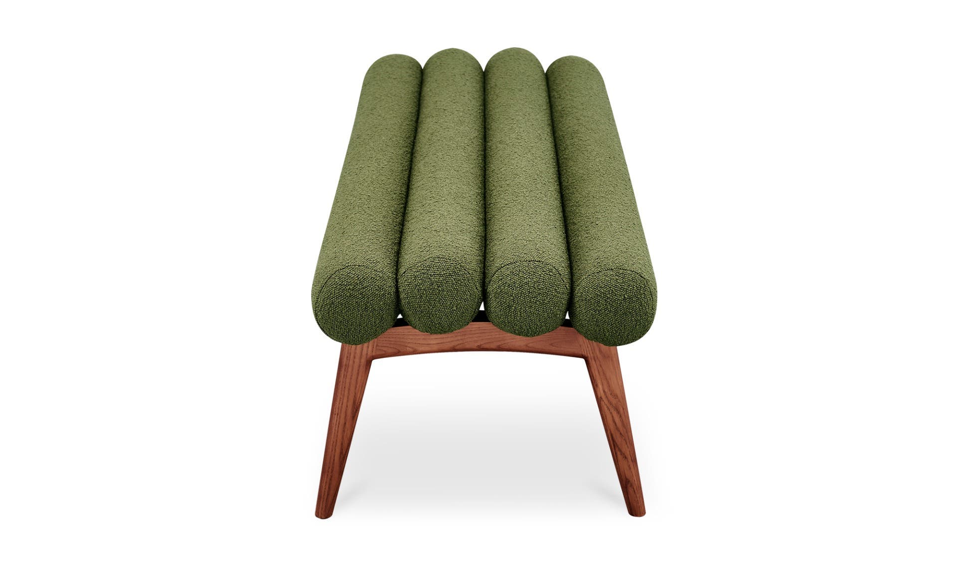 Moe's Arlo Contemporary Bench - Dark Green