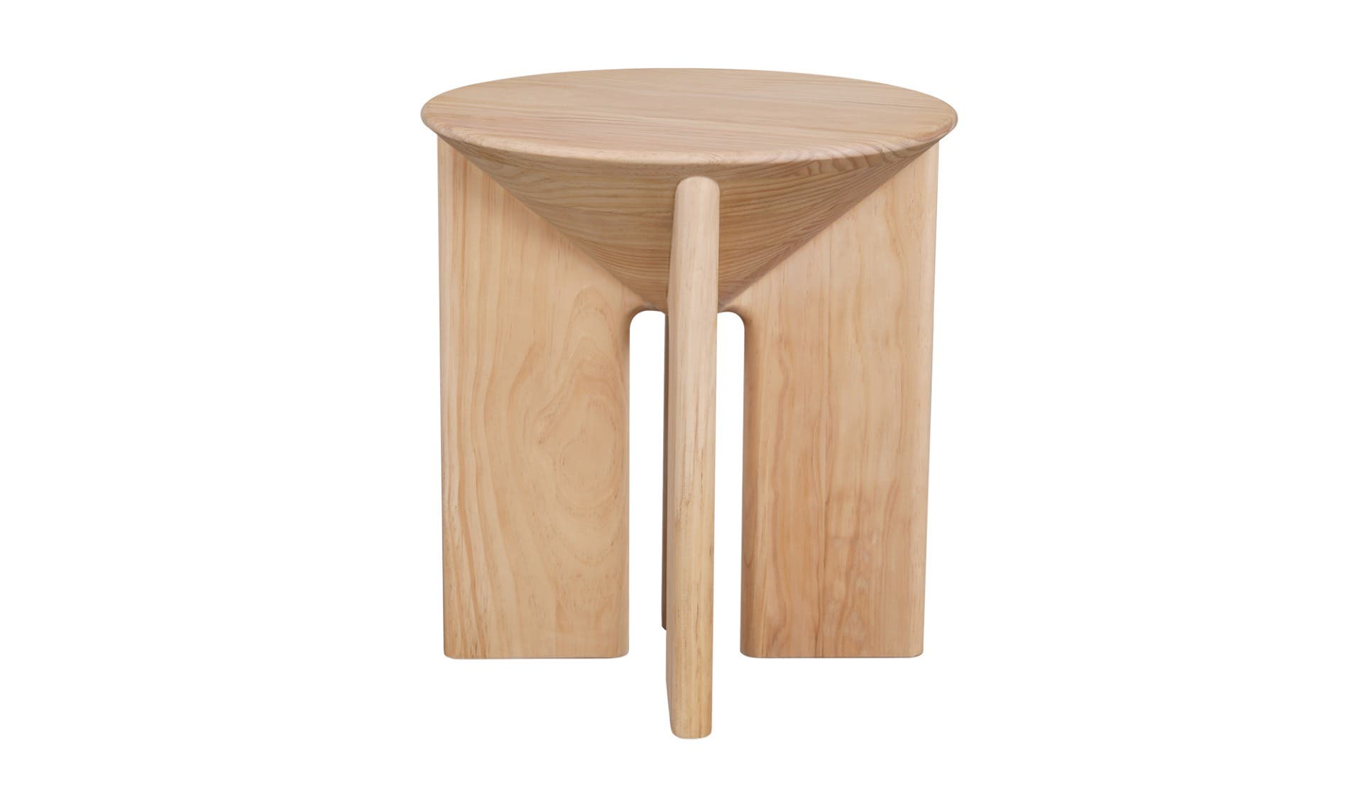 Moe's - Nekko Modern Round Accent Table in Natural