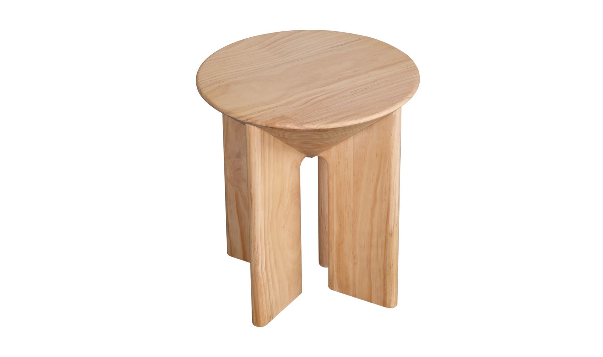 Moe's - Nekko Modern Round Accent Table in Natural