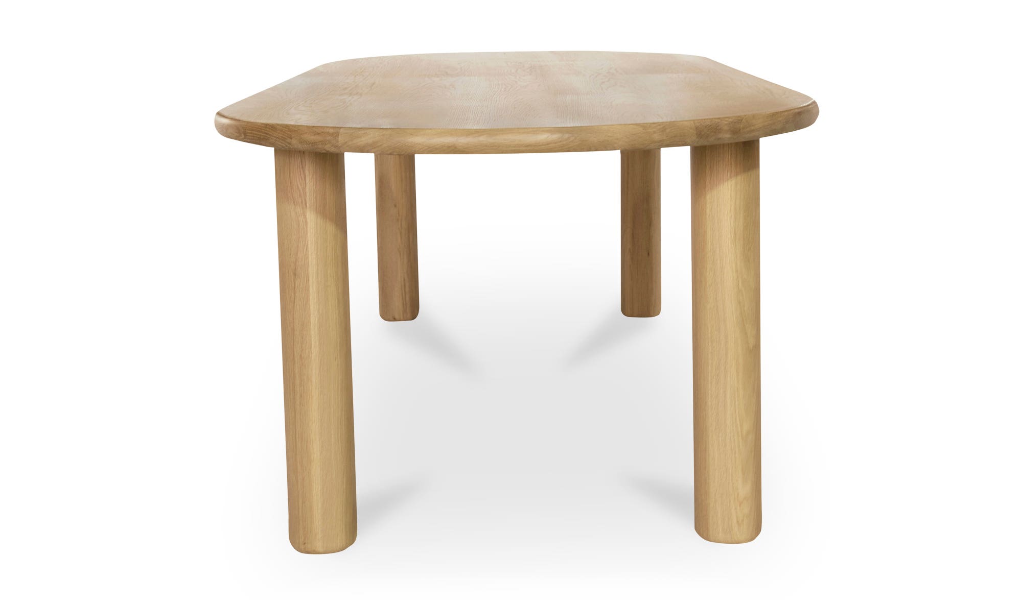 Moe's Milo Contemporary Oval Dining Table - Oak, Large