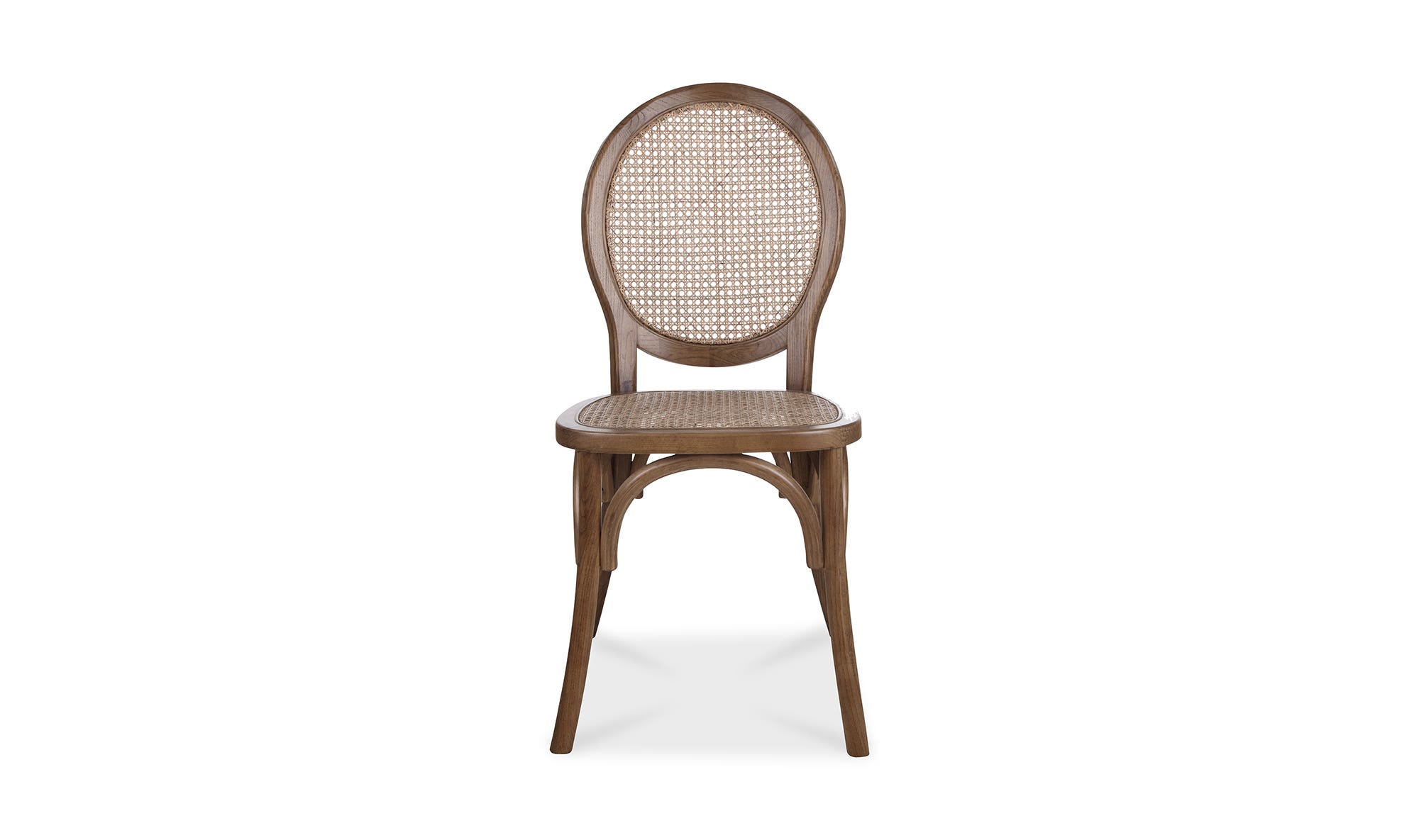 Moe's - Rivalto Scandinavian Dining Chair Set of 2 in Brown