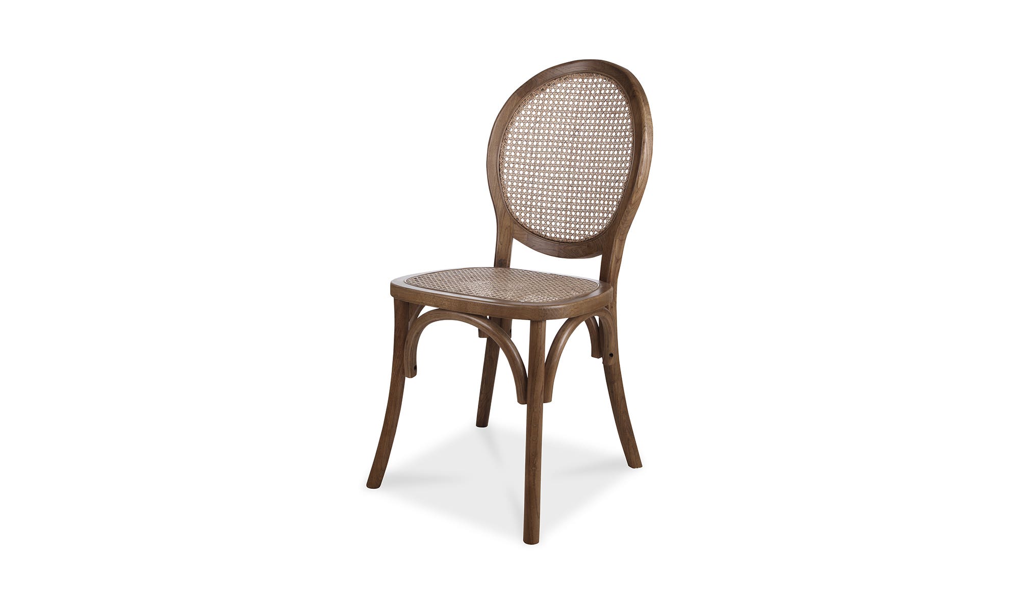 Moe's - Rivalto Scandinavian Dining Chair Set of 2 in Brown