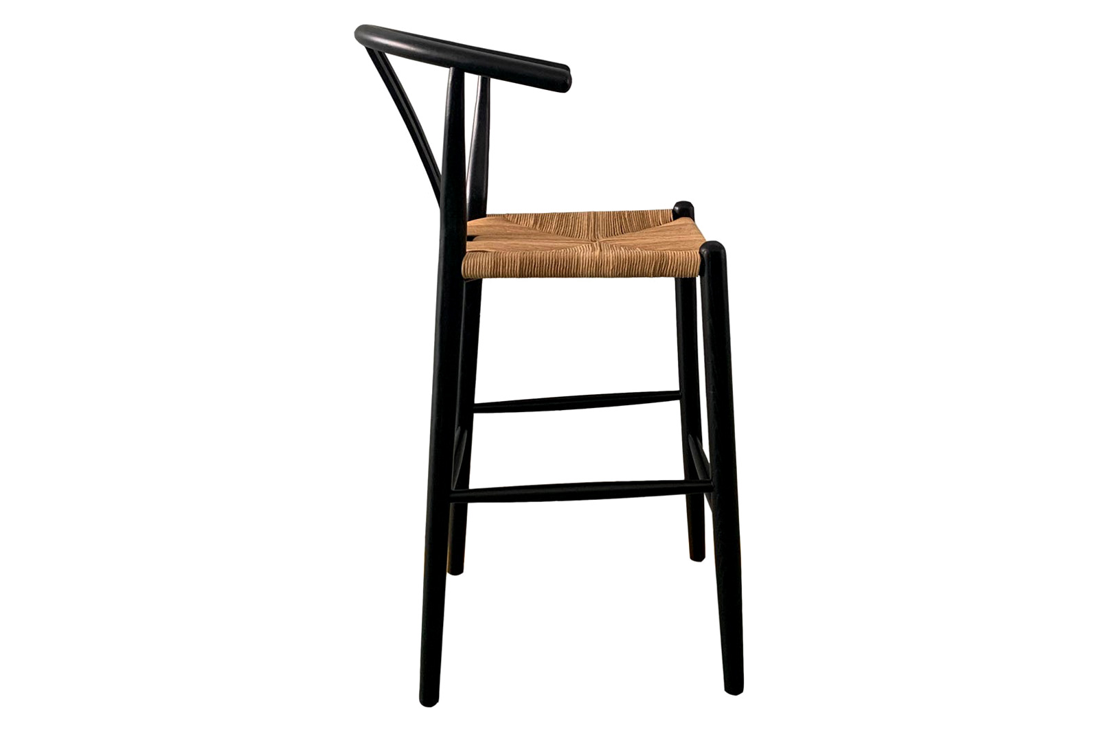 Moe's Ventana Bar Stool - Black and Natural