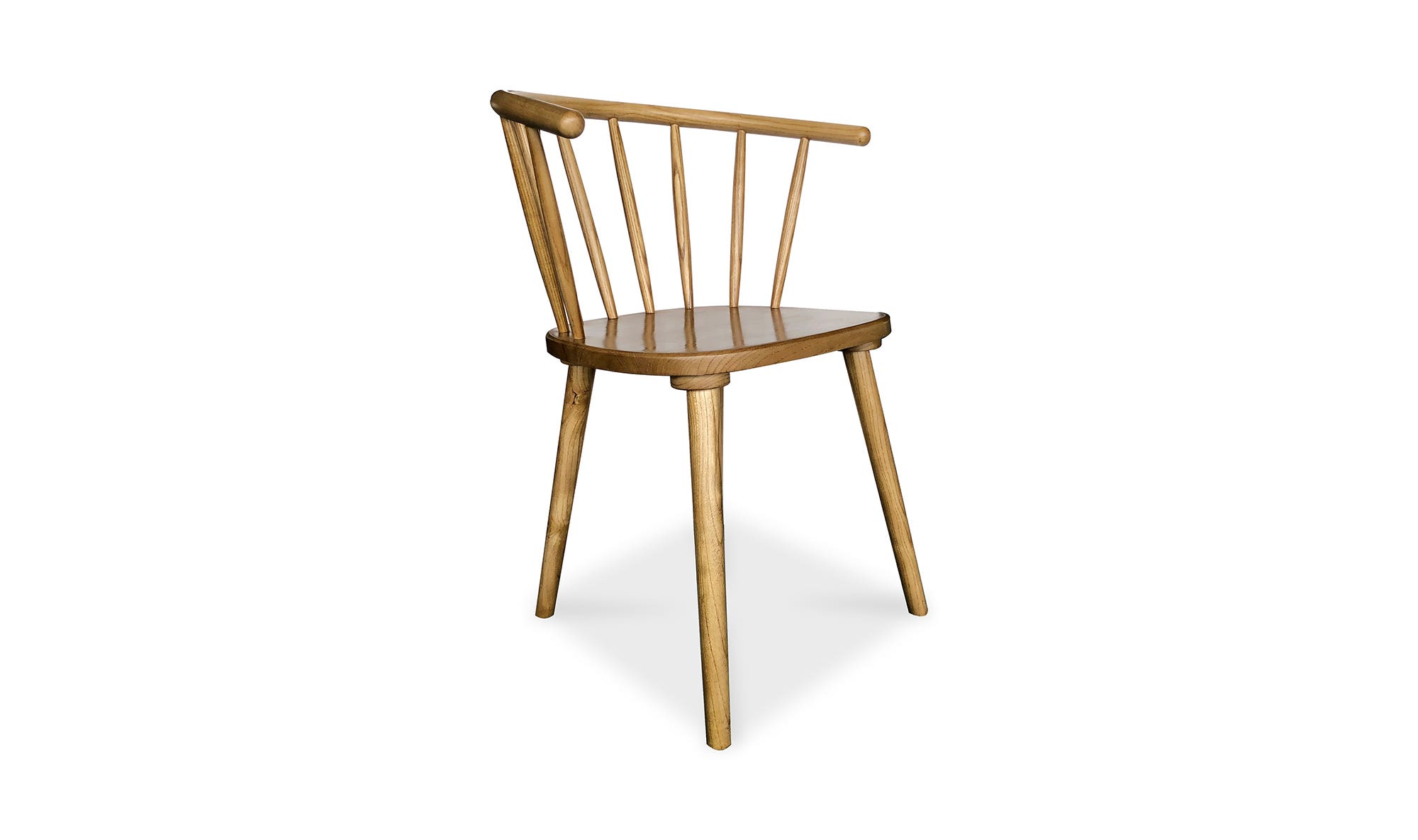 Moe's - Norman Scandinavian Dining Chair Set of 2 in Natural