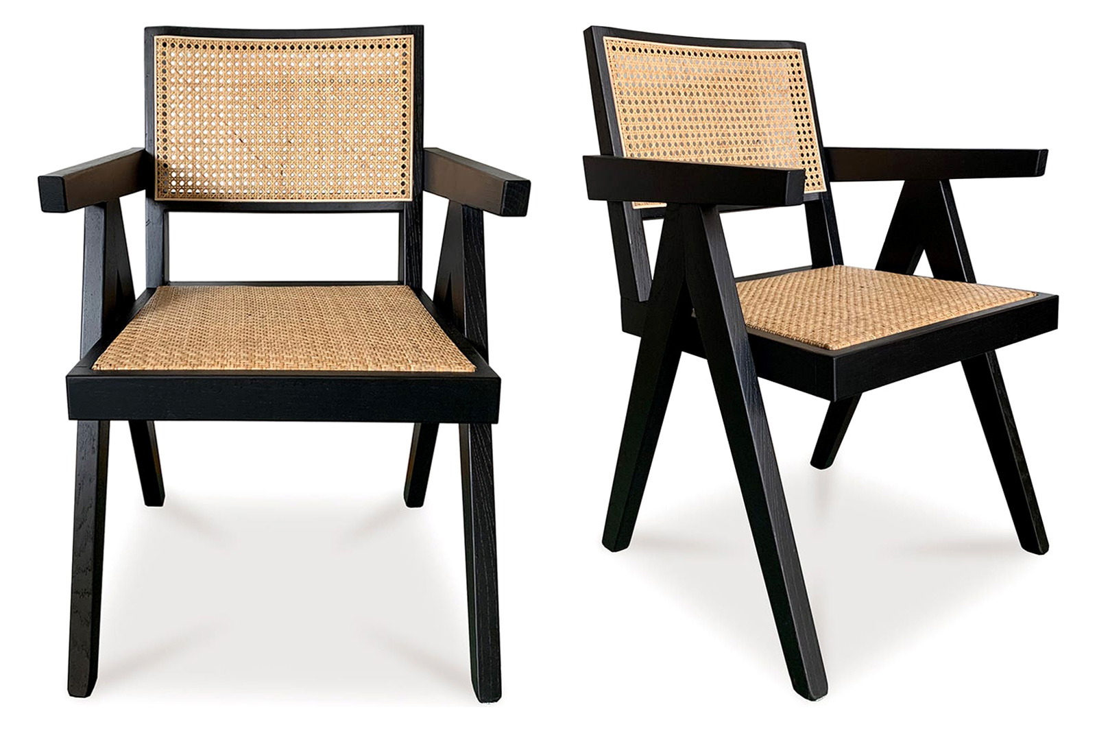 Moe's Takashi Dining Chair Set of 2 - Black