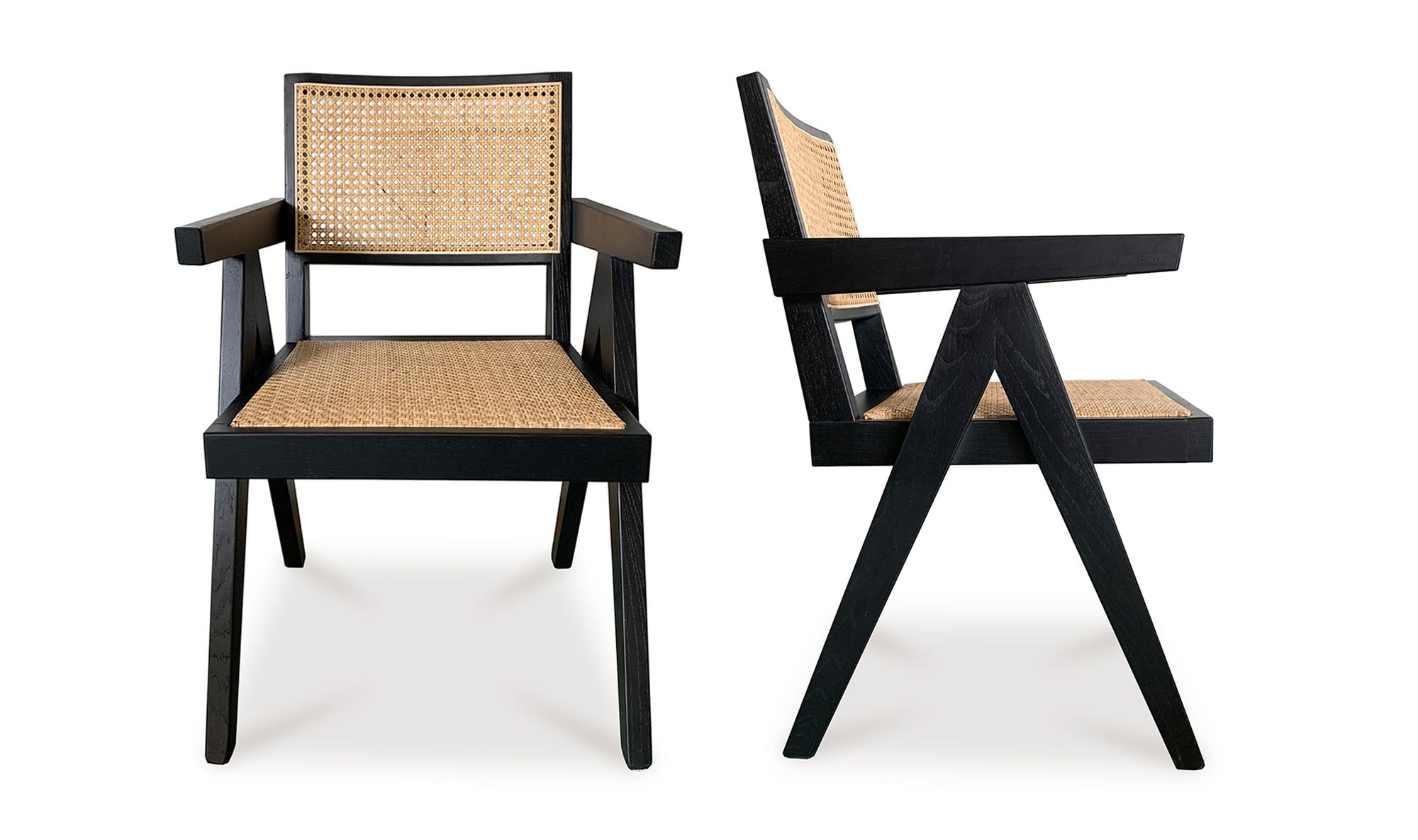 Moe's - Takashi Mid-Century Modern Chair Set of 2