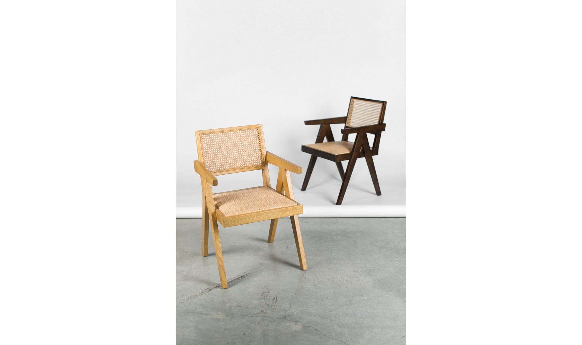 Moe's - Takashi Mid-Century Modern Chair Set of 2