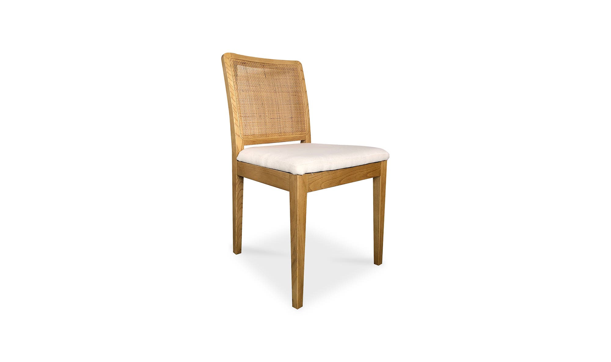 Moe's Orville Contemporary Dining Chair Set of 2 - Natural