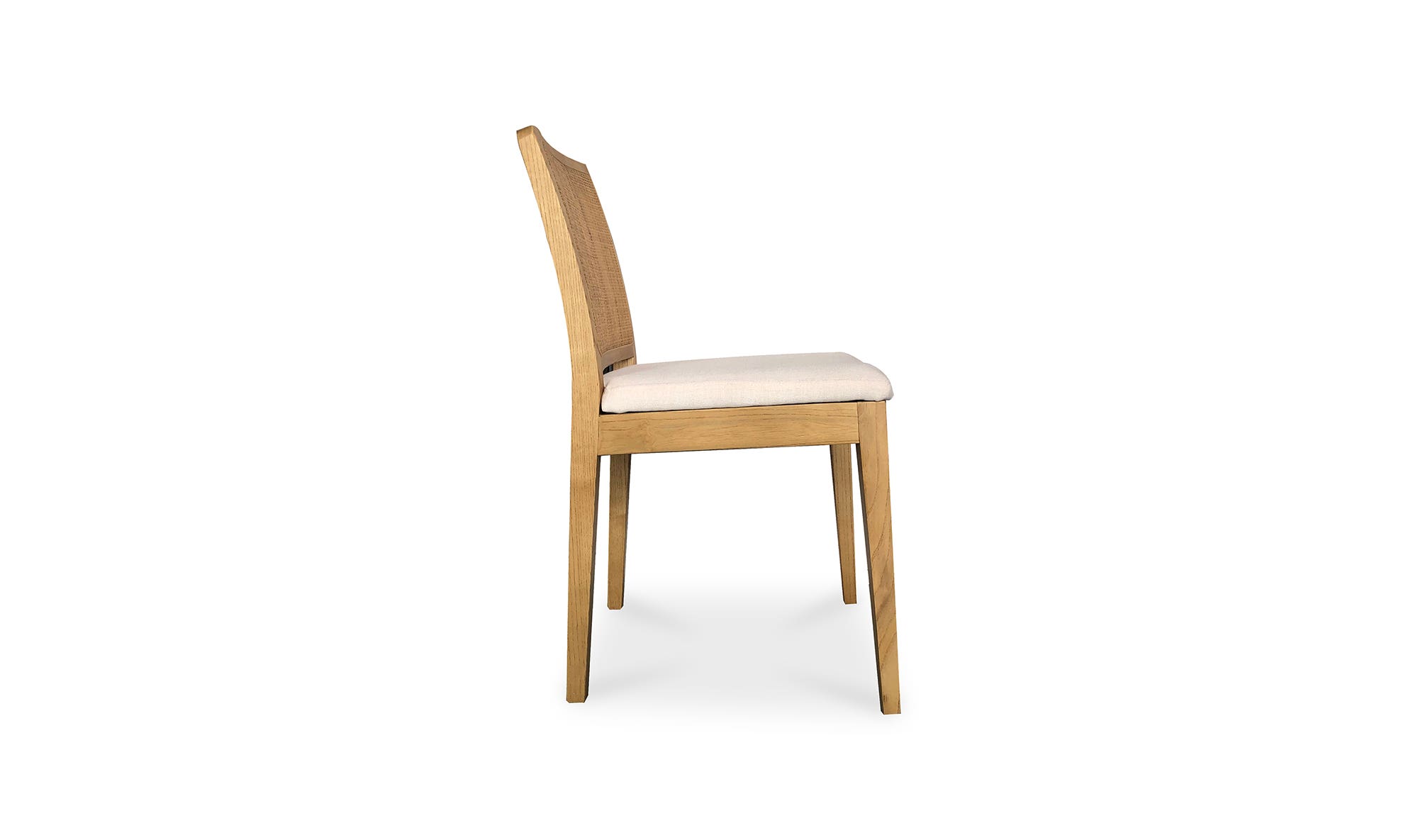 Moe's Orville Contemporary Dining Chair Set of 2 - Natural