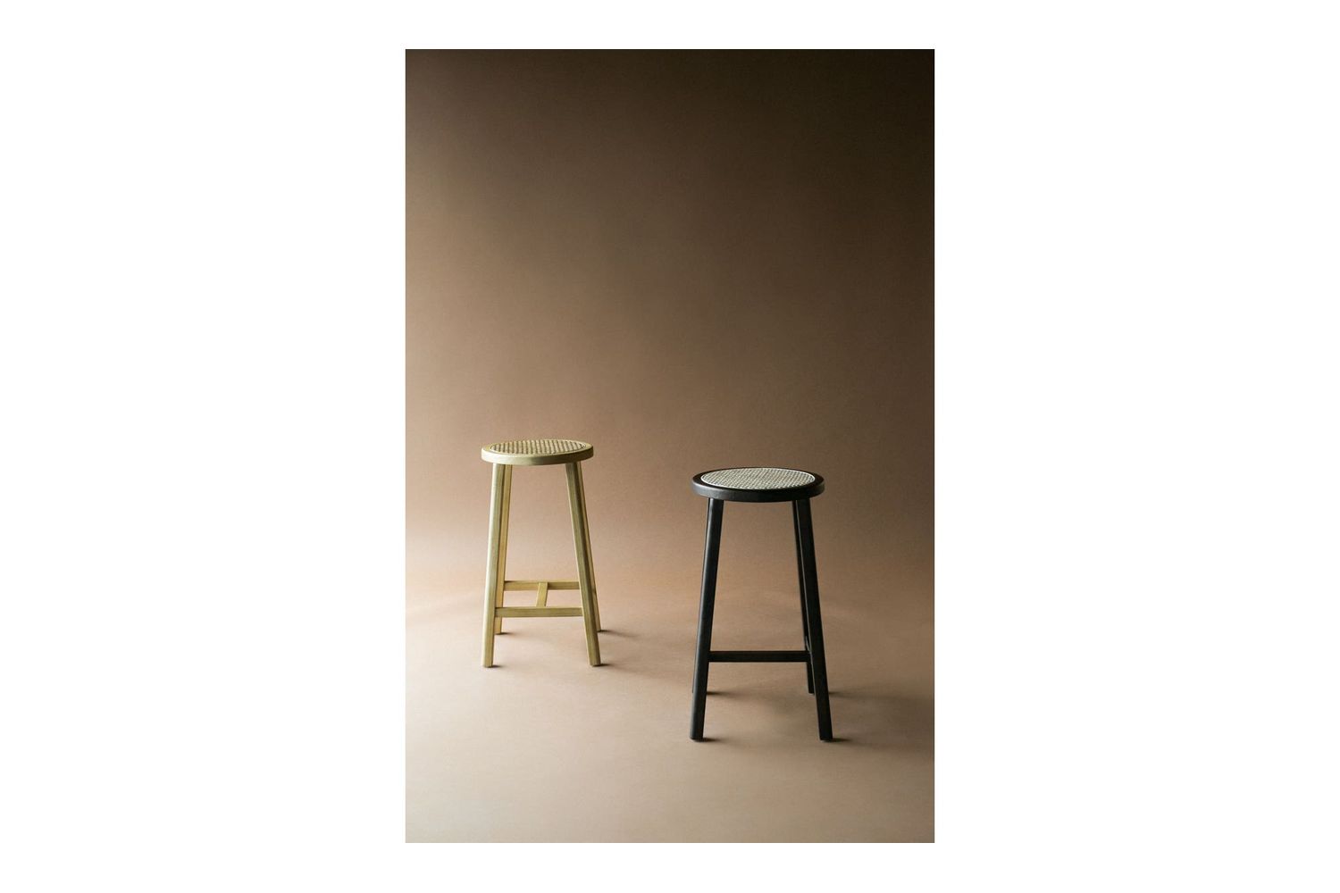 Moe's - Mcguire Mid-Century Modern Bar Stool in Natural