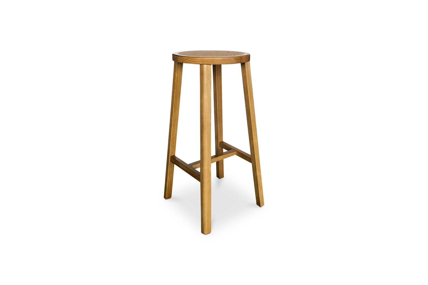 Moe's - Mcguire Mid-Century Modern Bar Stool in Natural