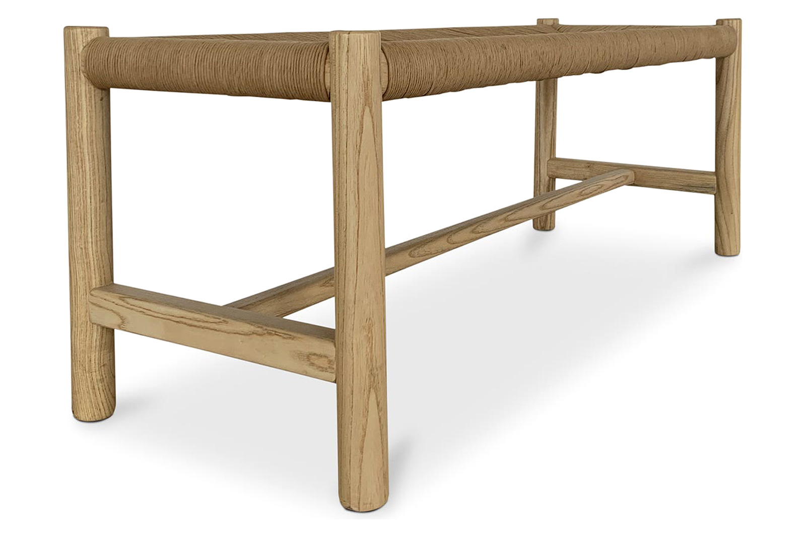 Moe's Hawthorn Bench - Natural, Small