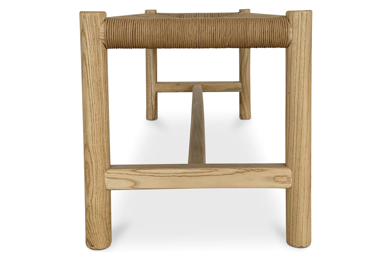 Moe's Hawthorn Bench - Natural, Small