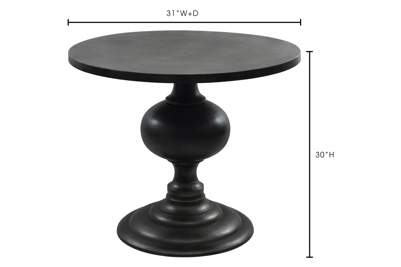 Moe's - Lexie Dining Table in Black