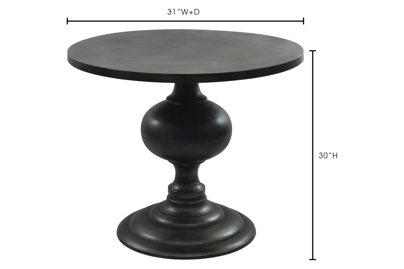 Moe's - Lexie Dining Table in Black