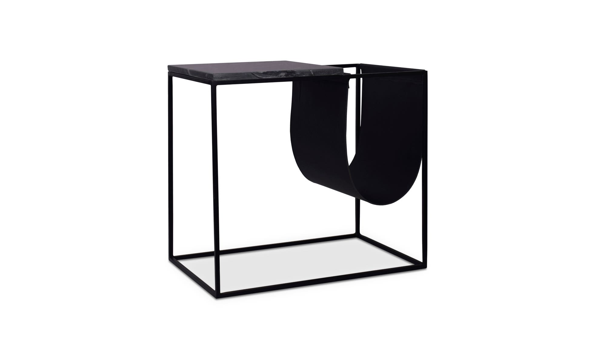 Moe's Cave Contemporary Magazine Rack - Black