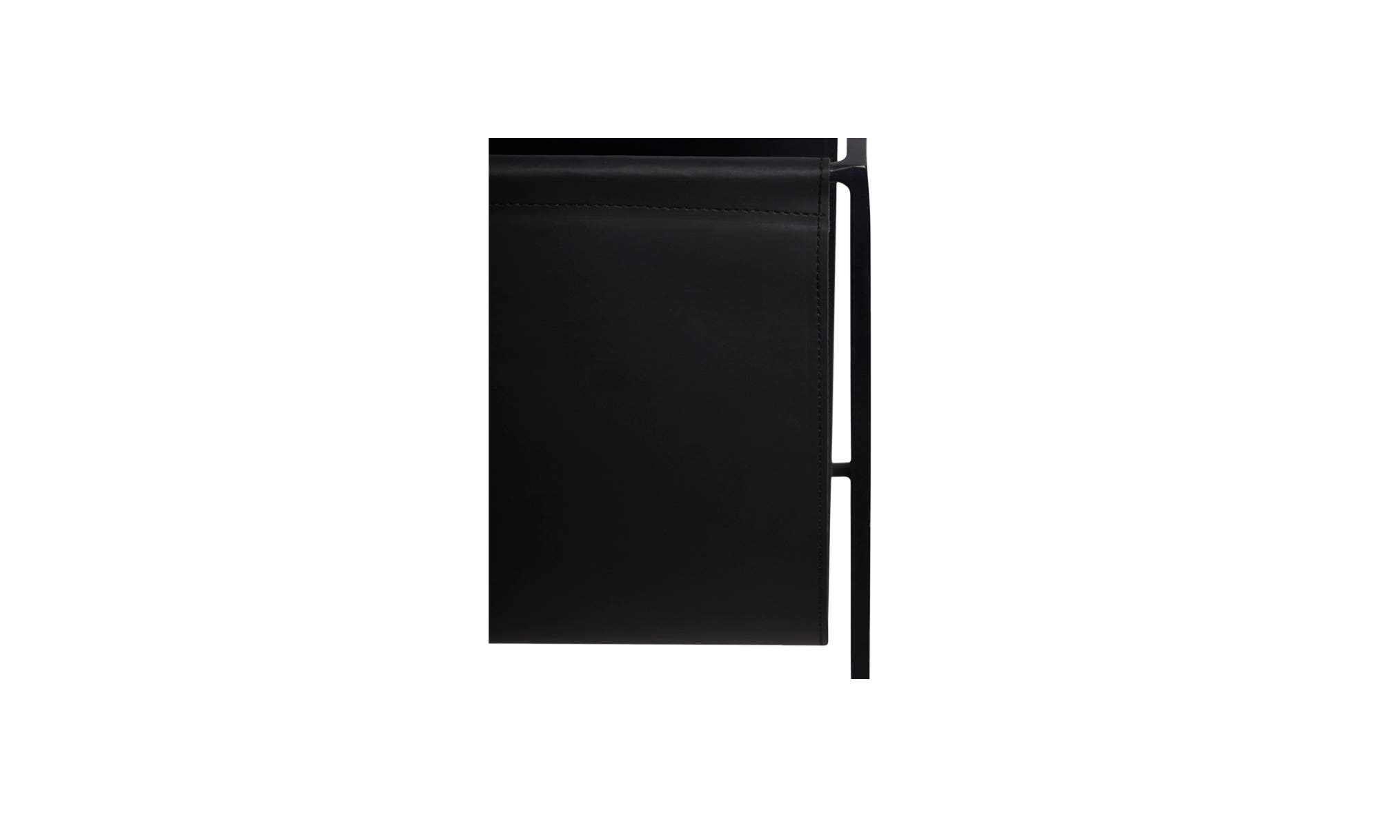 Moe's Cave Contemporary Magazine Rack - Black