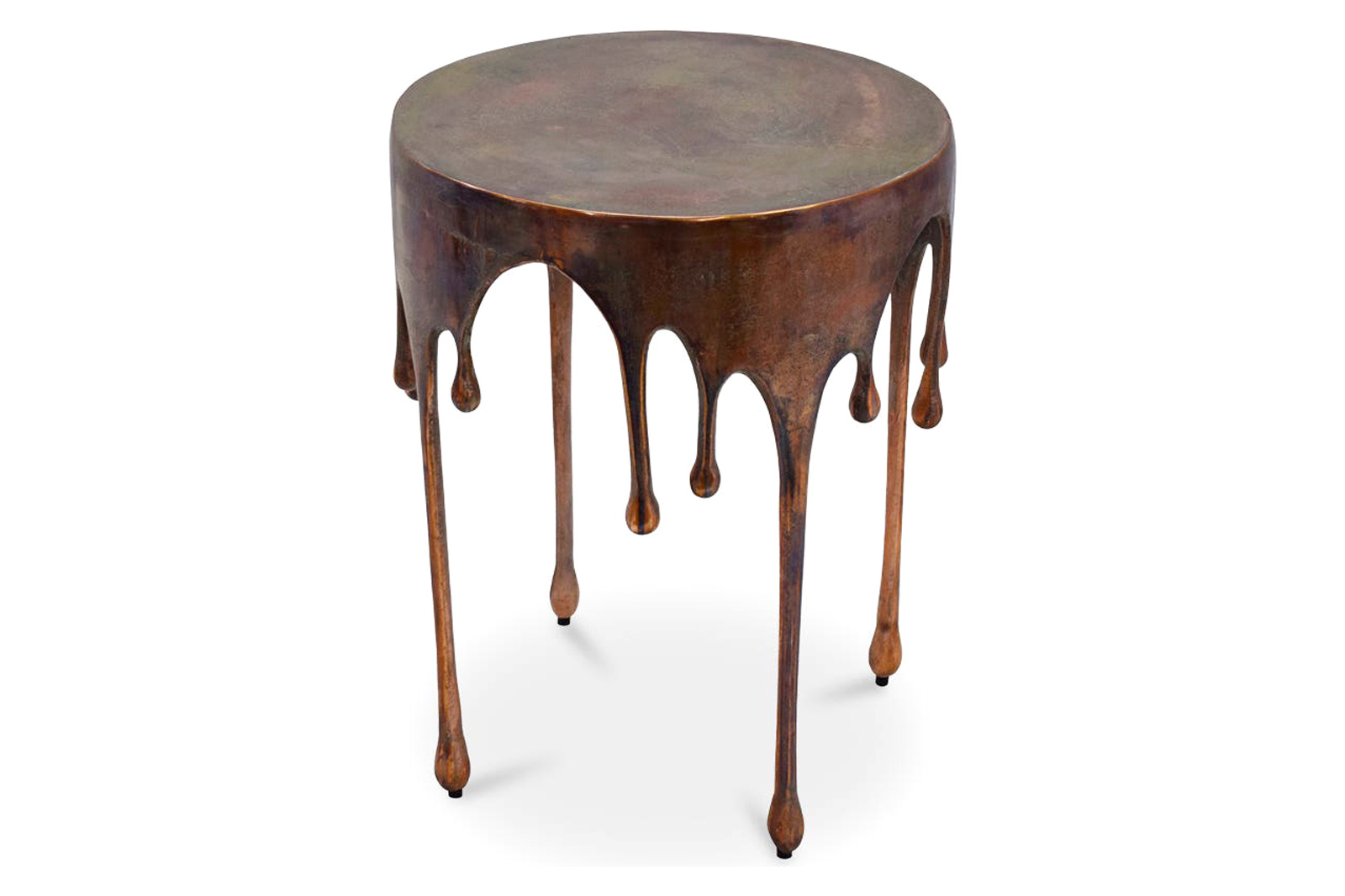 Moe's - Copperworks Accent Table in Brown