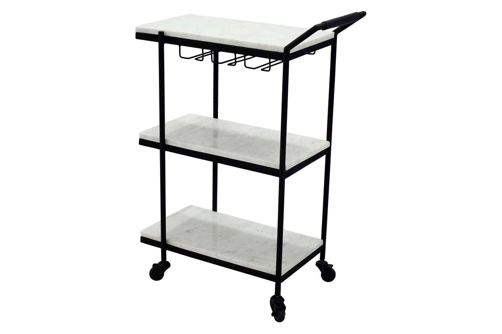 Moe's - After Hours Bar Cart in White