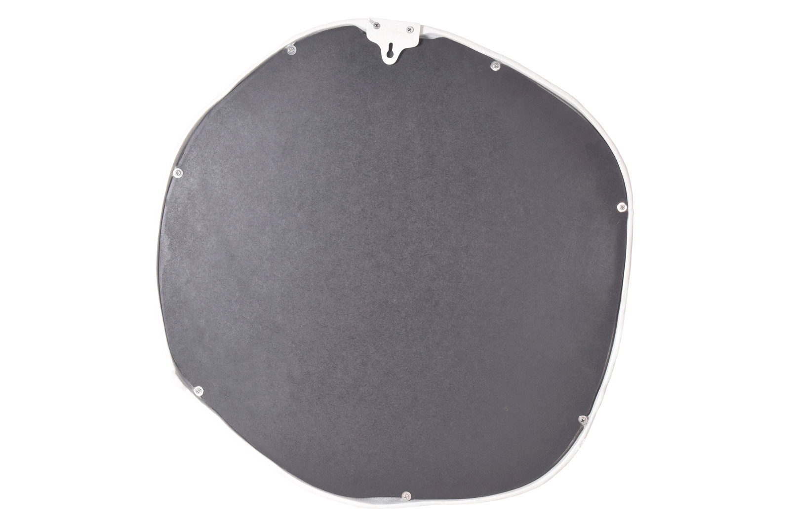 Moe's Foundry Round Mirror - White, Small