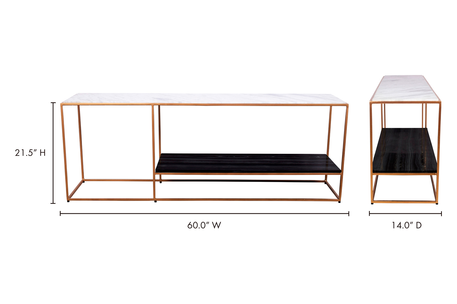 Moe's - Mies Media Console in Multi-Color