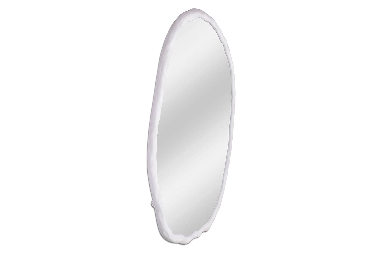 Moe's Foundry Oval Mirror - White