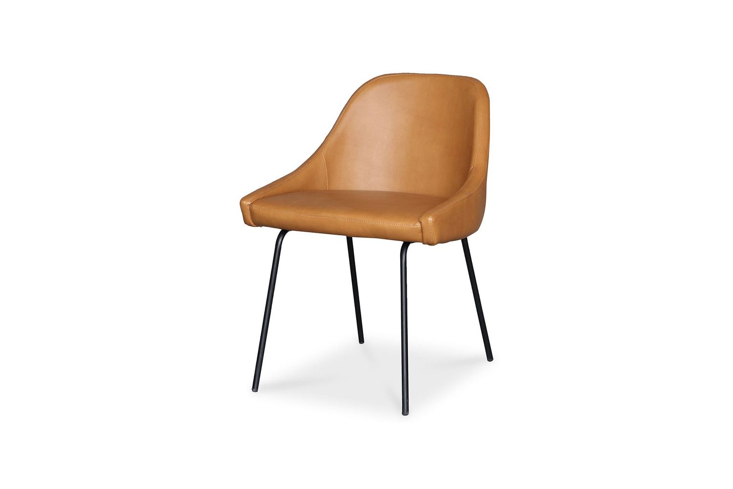 Moe's Blaze Contemporary Dining Chair - Tan