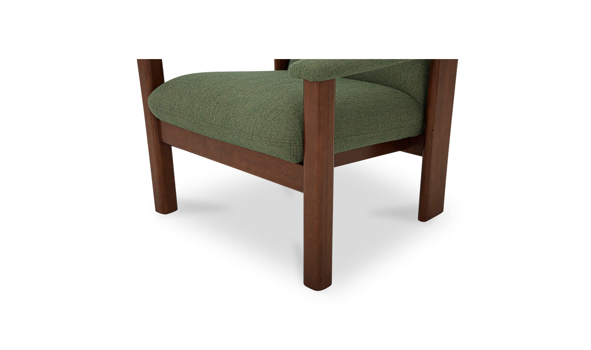 Moe's Parker Contemporary Lounge Chair - Green