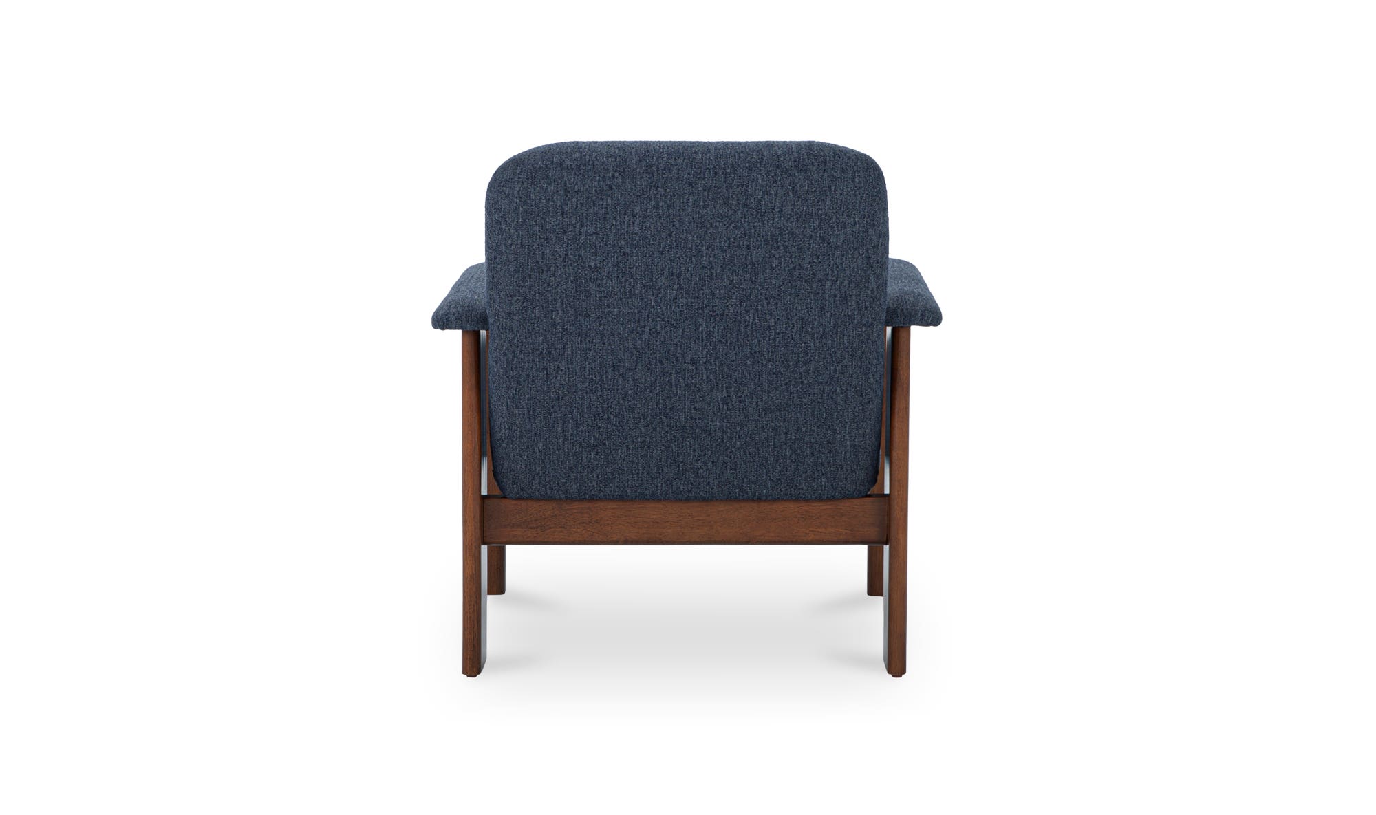 Moe's Parker Contemporary Lounge Chair - Dark Blue