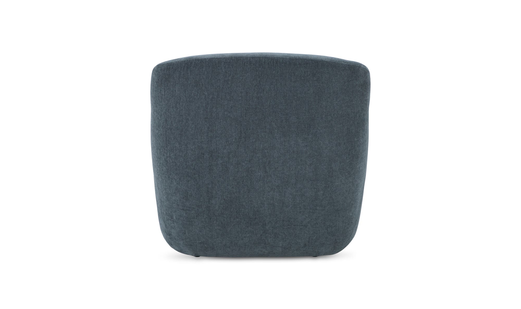 Moe's Stevie Contemporary Lounge Chair - Slate Blue