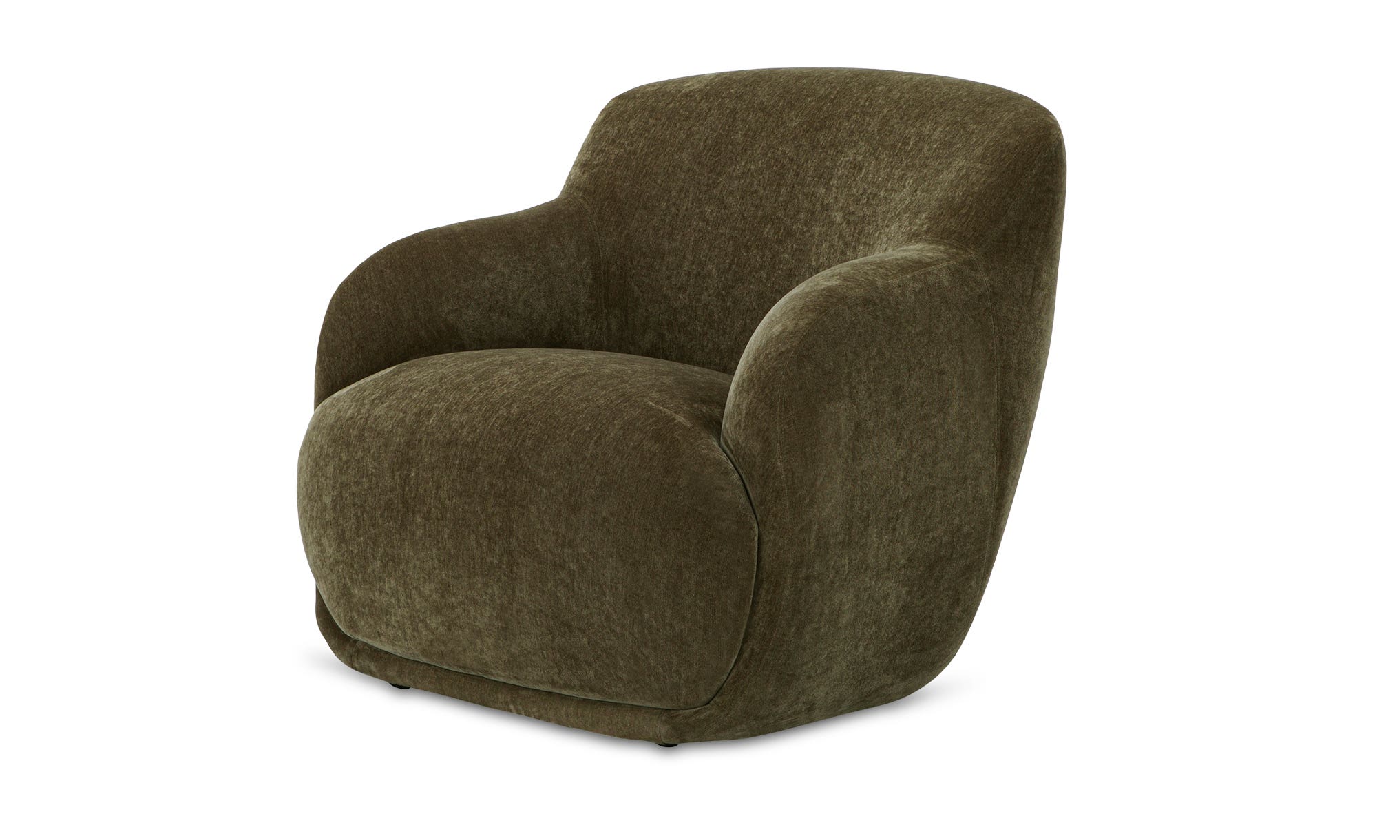 Moe's Stevie Contemporary Lounge Chair - Cedar Green