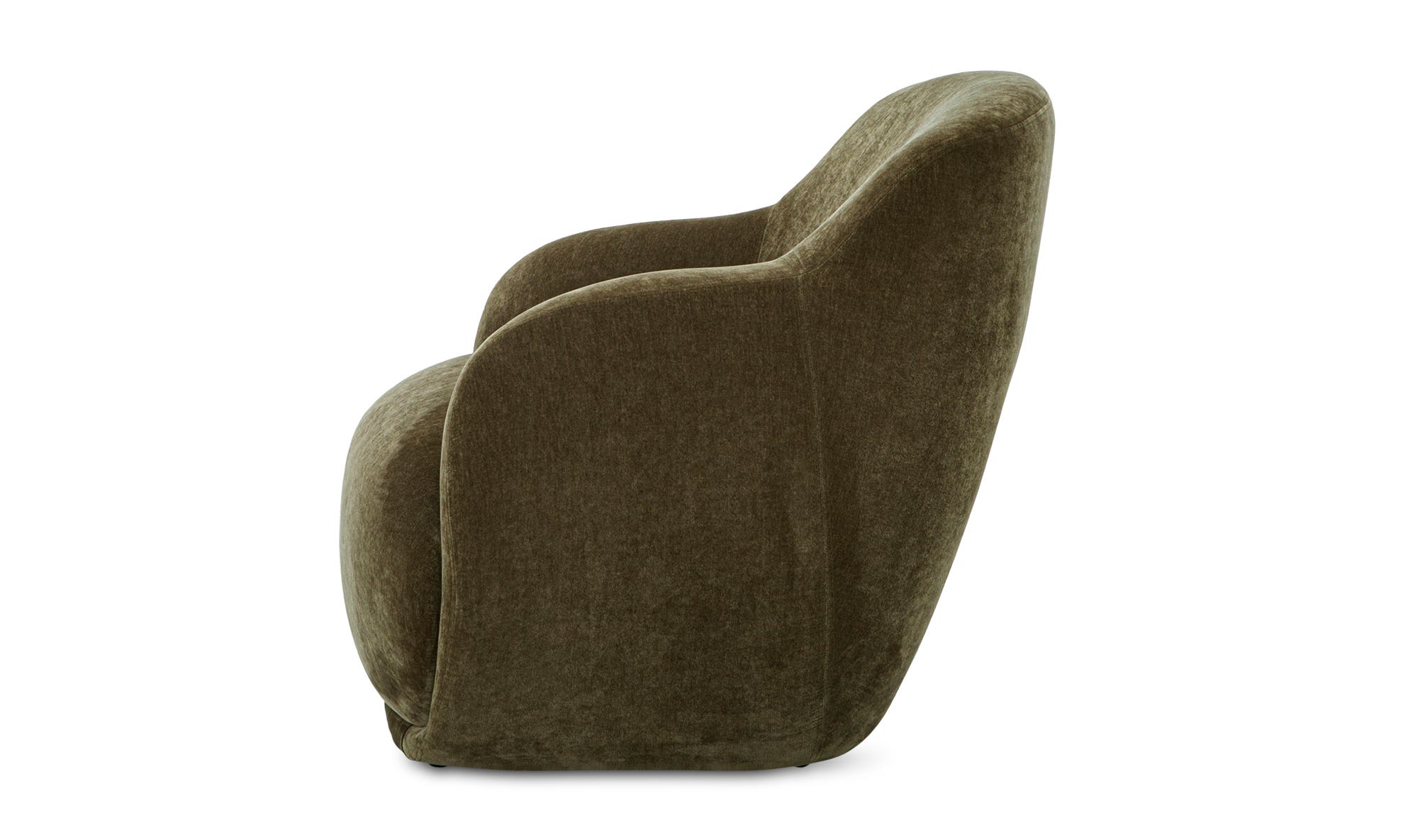 Moe's Stevie Contemporary Lounge Chair - Cedar Green