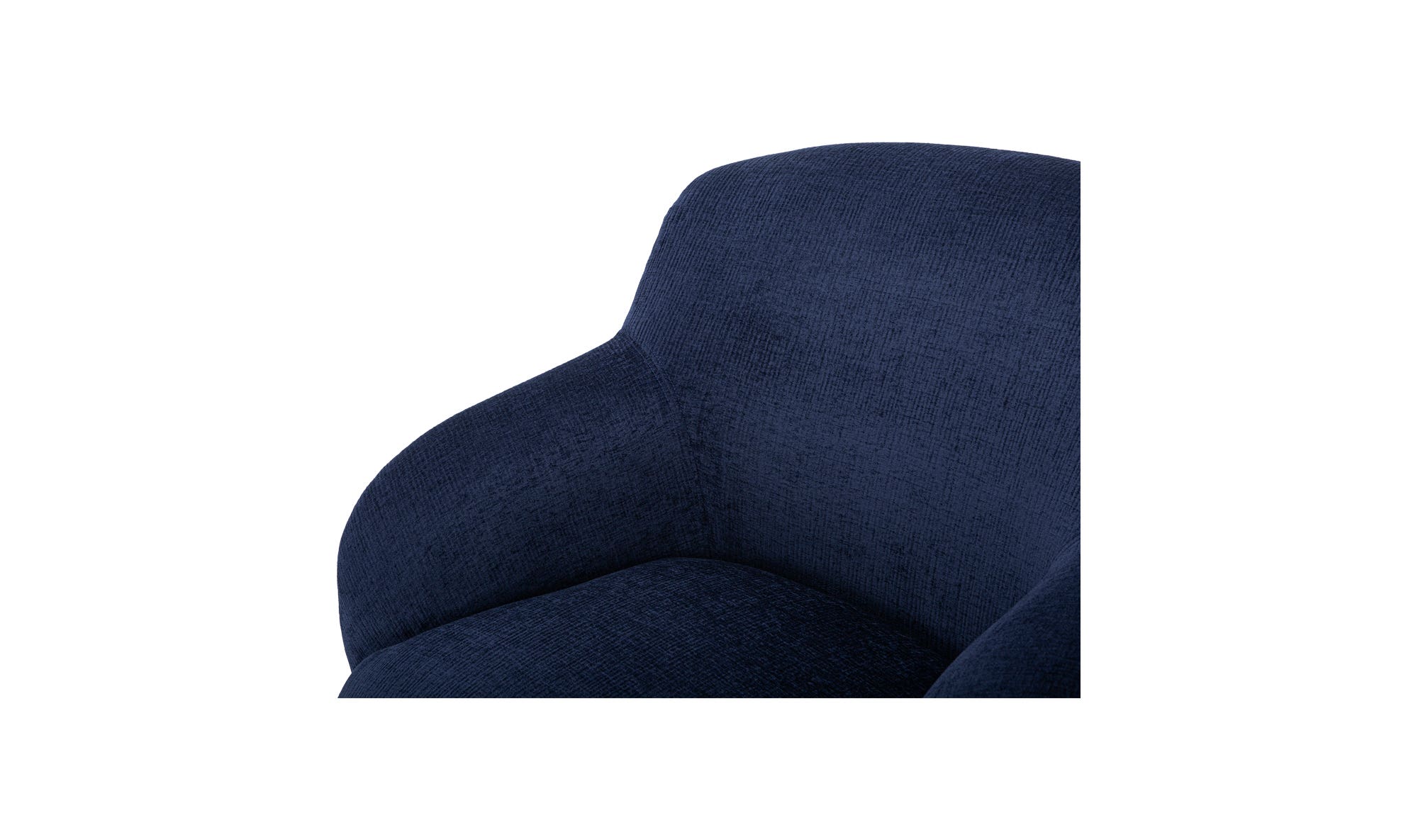 Moe's Stevie Contemporary Lounge Chair - Navy