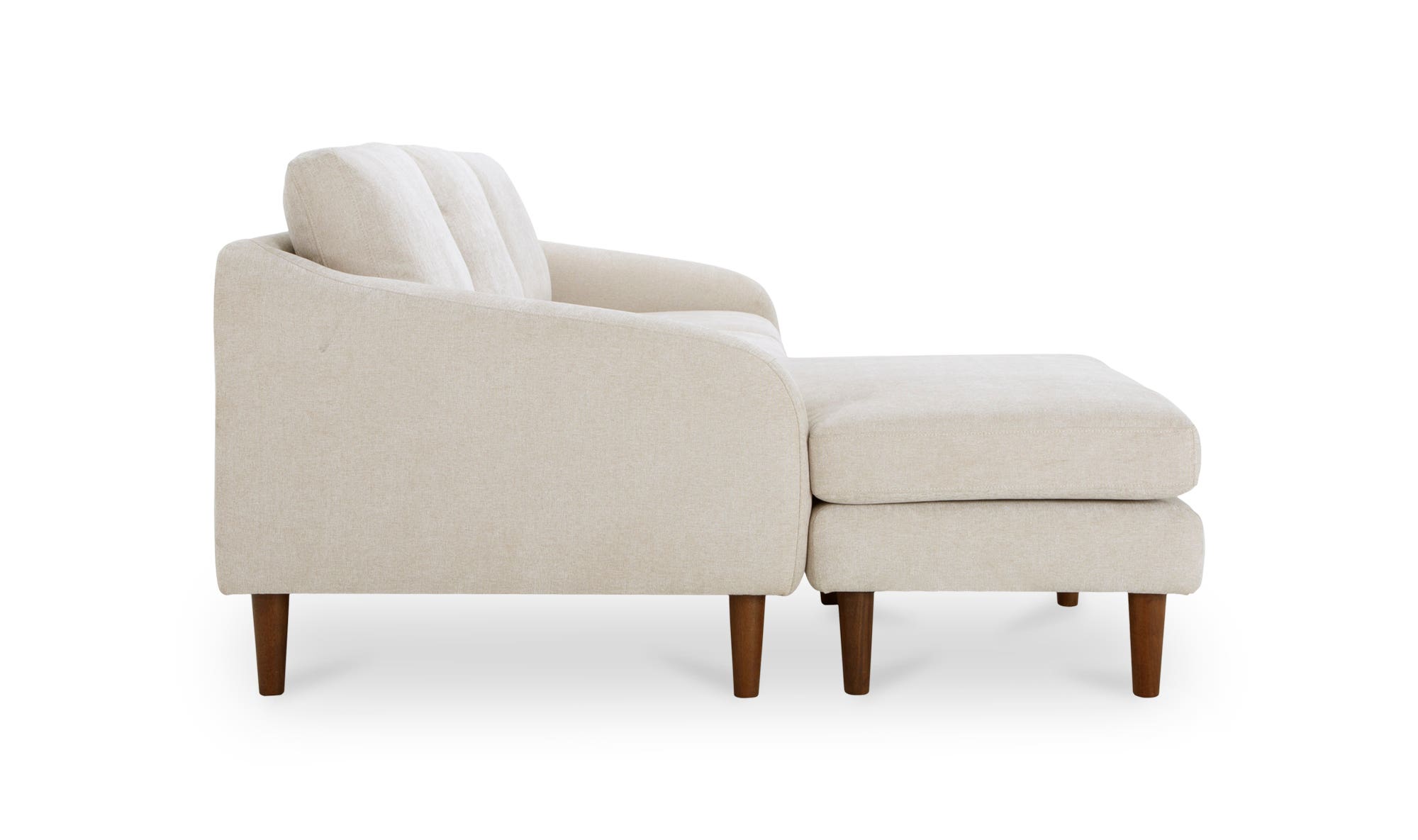 Moe's Quinn Modern Sectional - Oatmeal