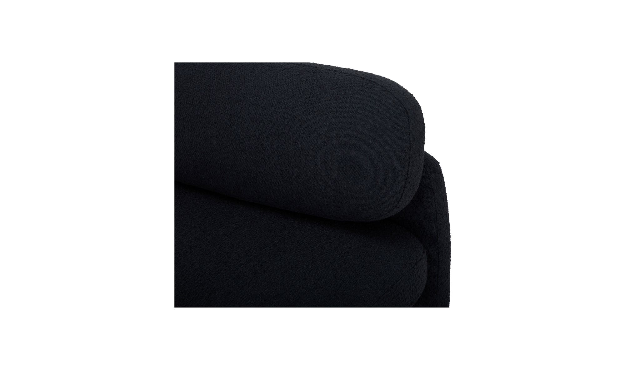 Moe's Scout Contemporary Lounge Chair - Black