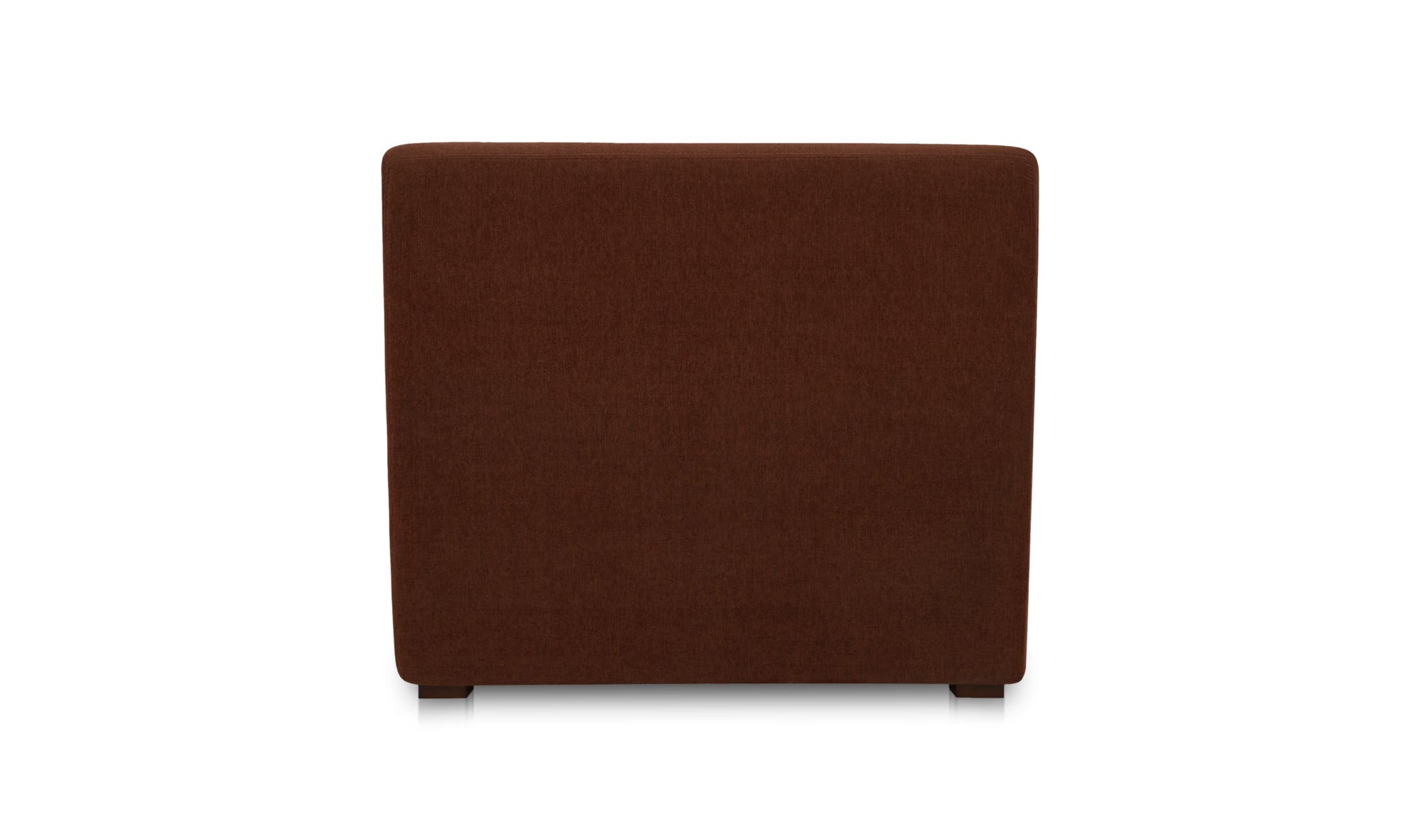 Moe's Amelia Contemporary Slipper Chair - Chestnut