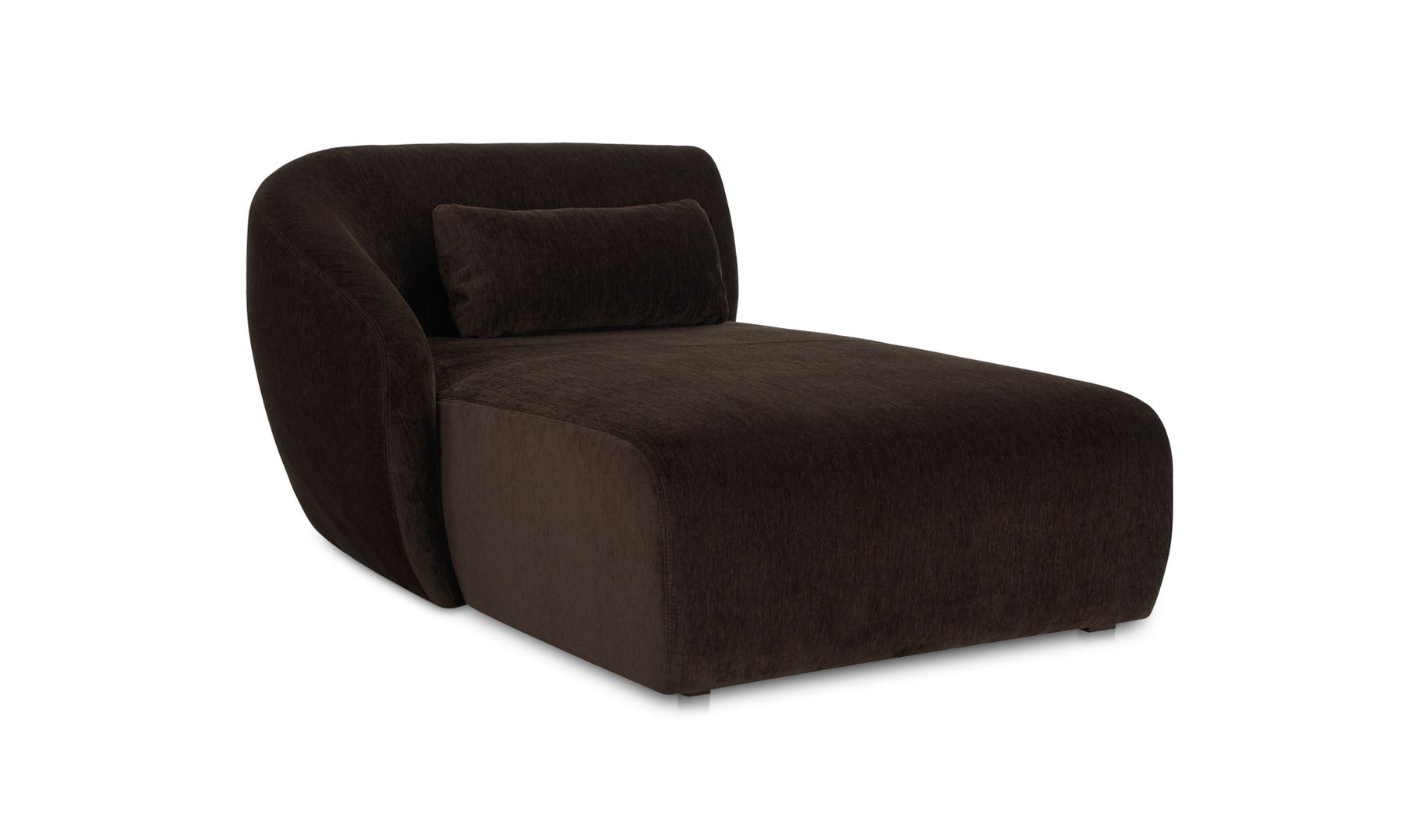 Moe's™ Amelia Contemporary Left Arm Chaise - Espresso