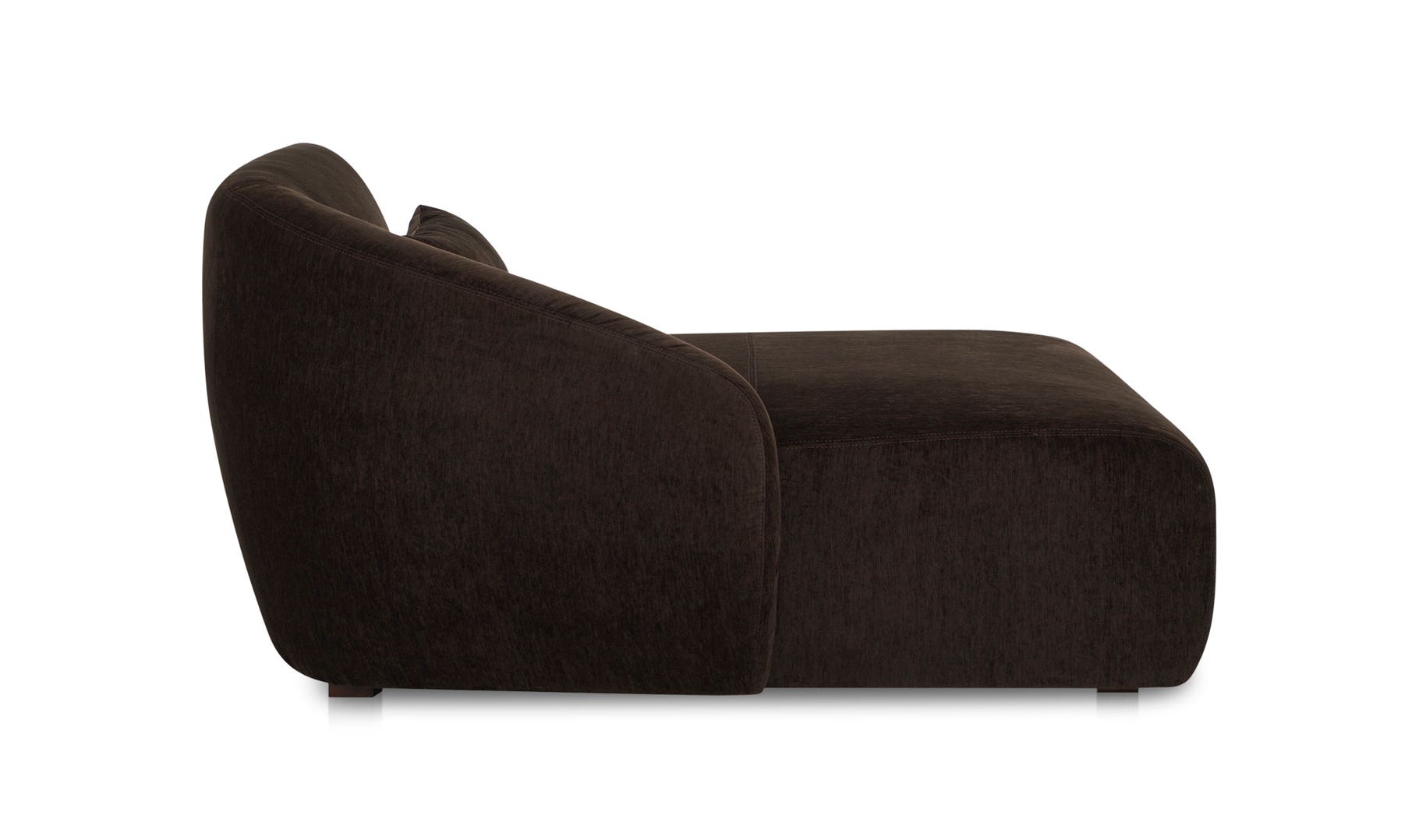 Moe's™ Amelia Contemporary Left Arm Chaise - Espresso