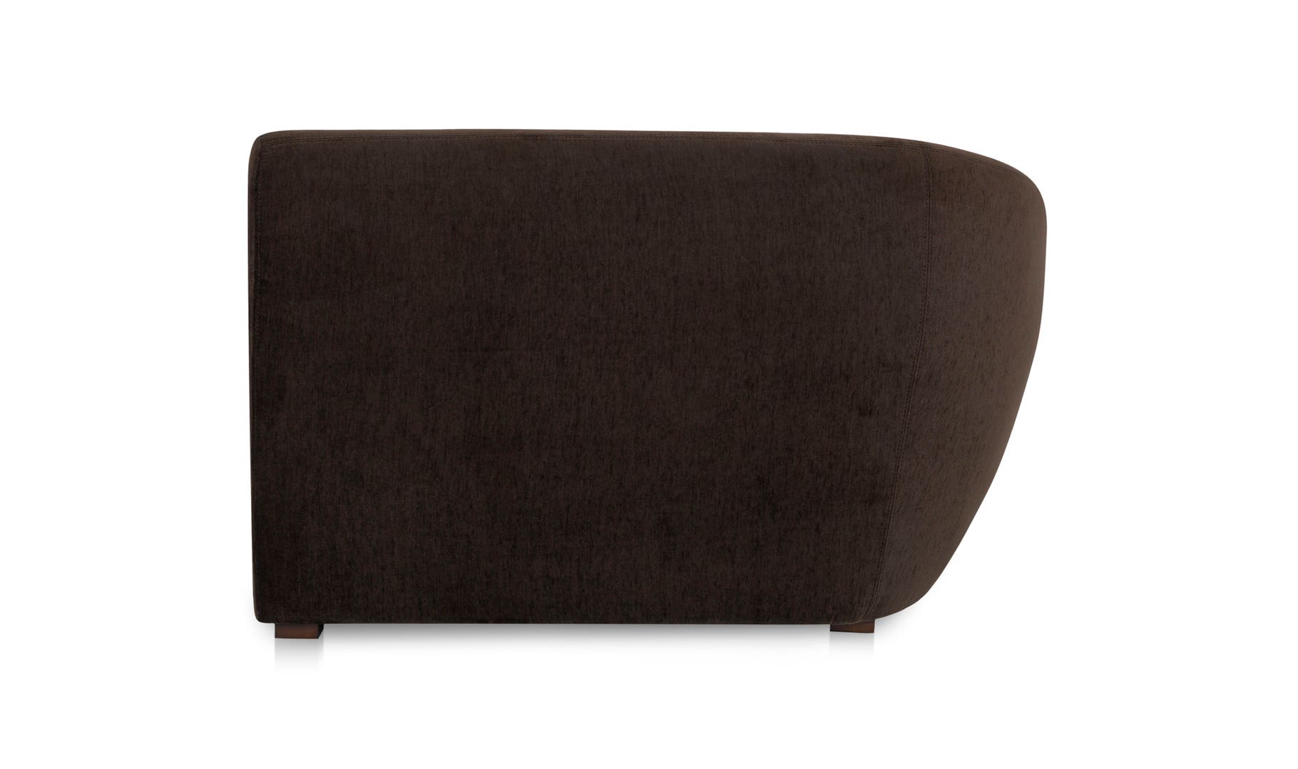 Moe's™ Amelia Contemporary Left Arm Chaise - Espresso