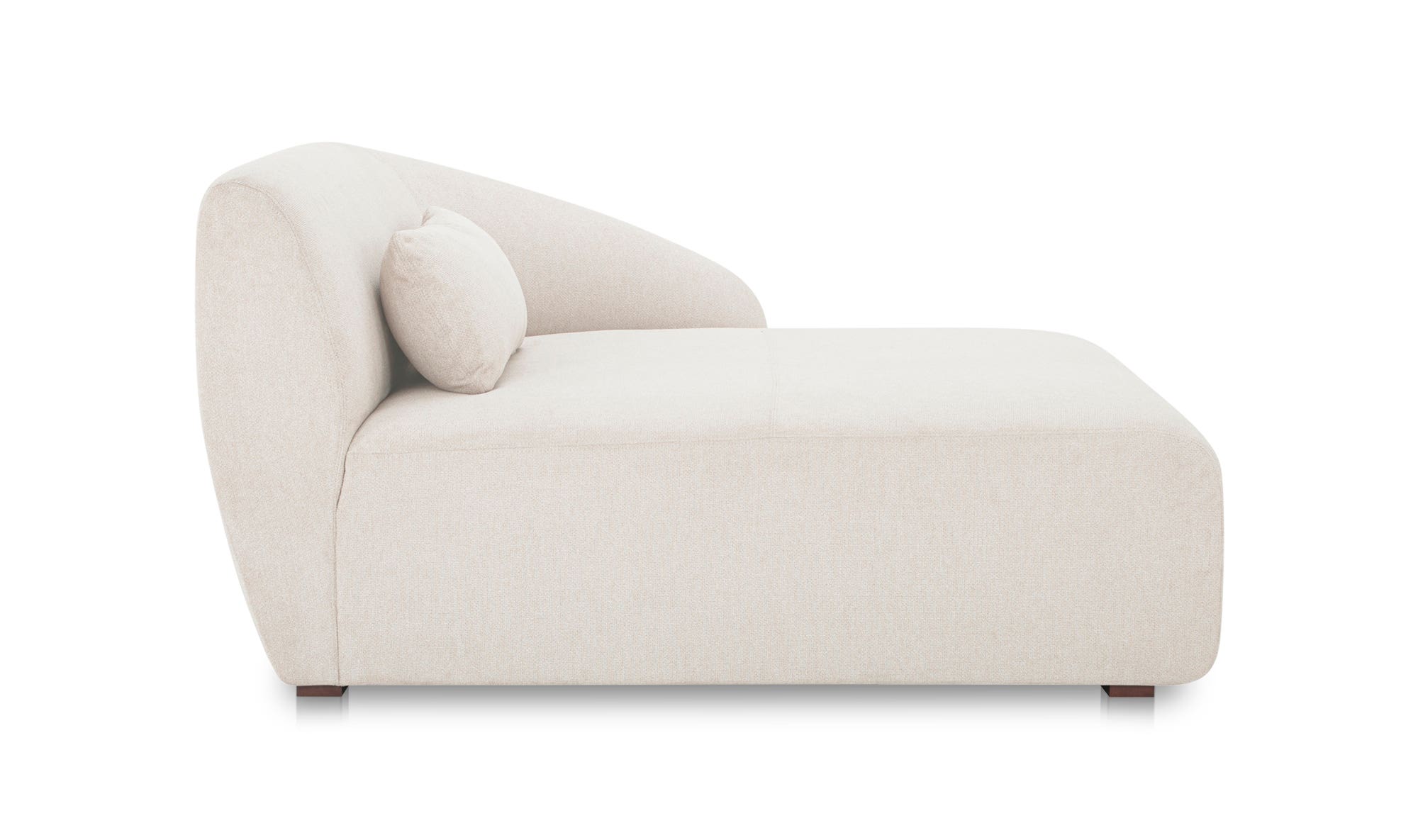 Moe's™ Amelia Contemporary Right Arm Chaise - Warm White