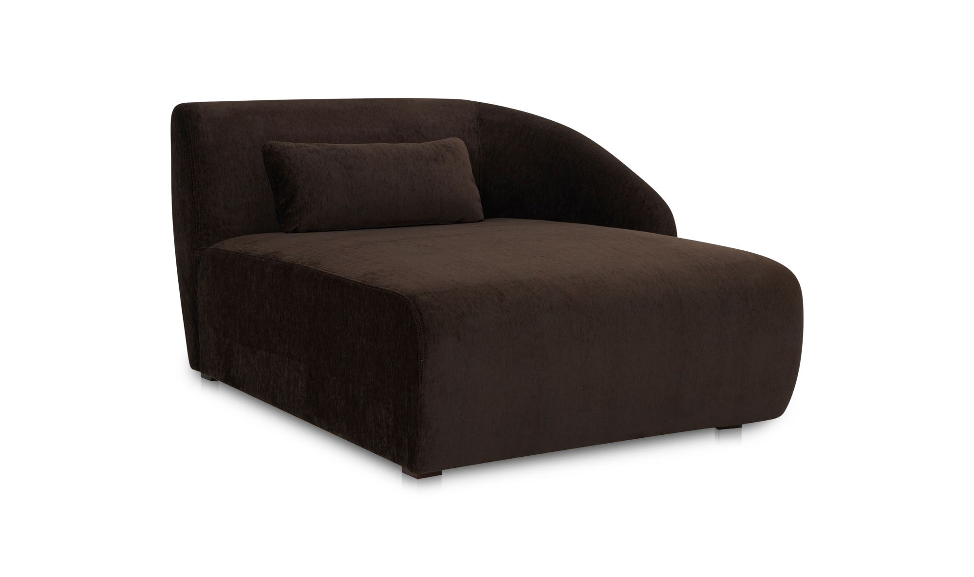 Moe's™ Amelia Contemporary Right Arm Chaise - Espresso