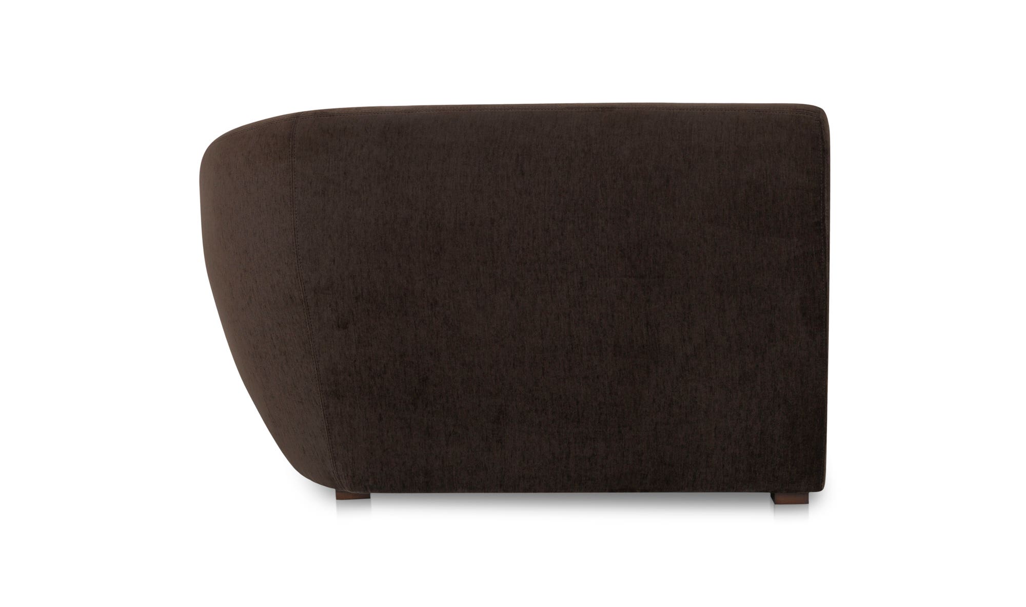 Moe's™ Amelia Contemporary Right Arm Chaise - Espresso