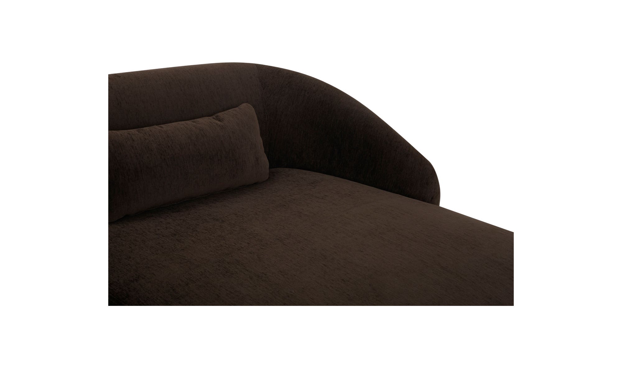 Moe's™ Amelia Contemporary Right Arm Chaise - Espresso