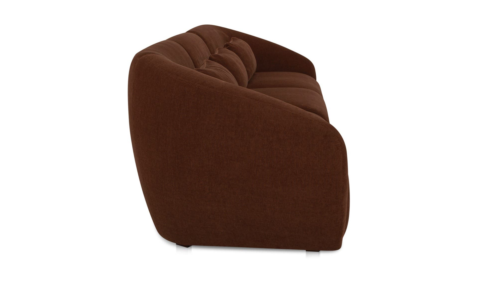 Moe's Amelia Contemporary Modular Sofa - Chestnut