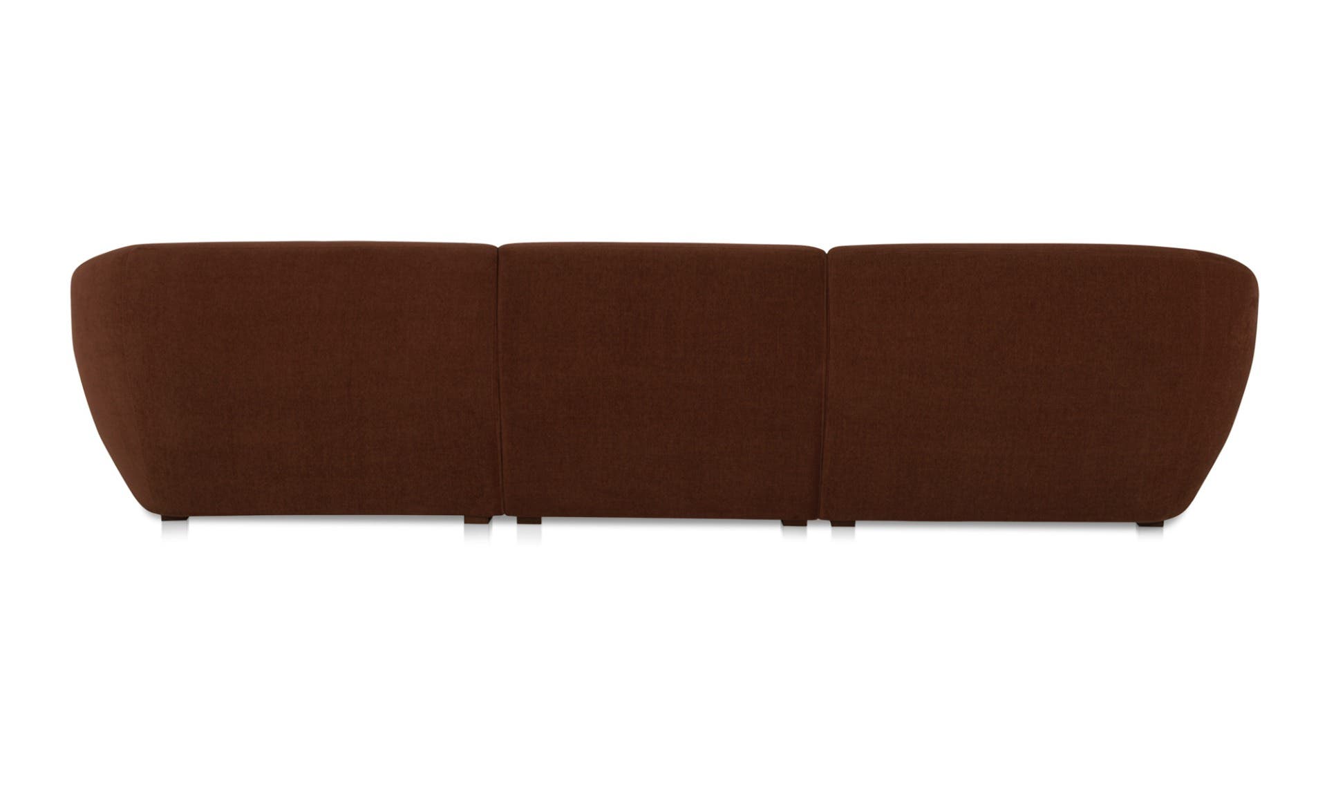 Moe's Amelia Contemporary Modular Sofa - Chestnut