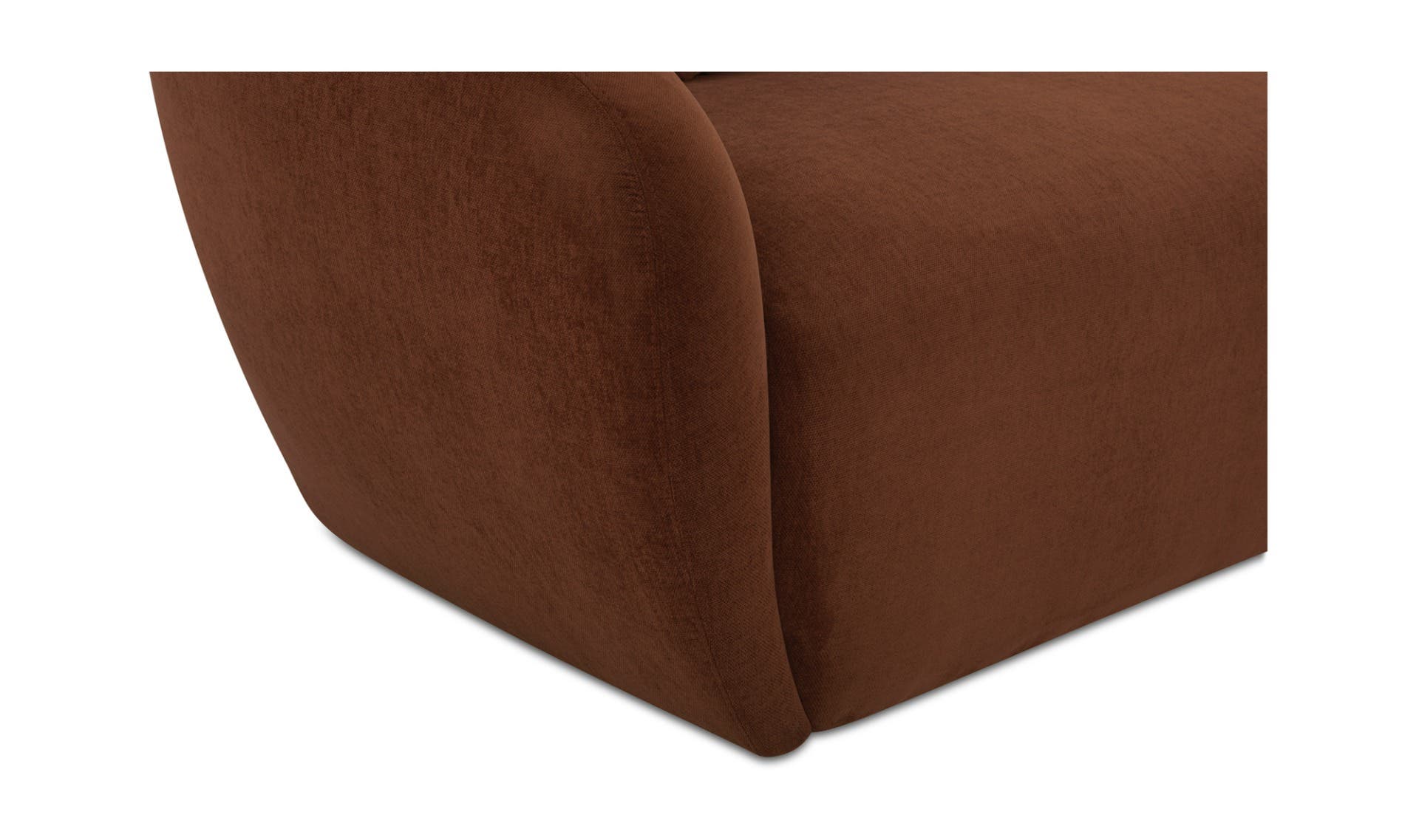 Moe's Amelia Contemporary Modular Sofa - Chestnut