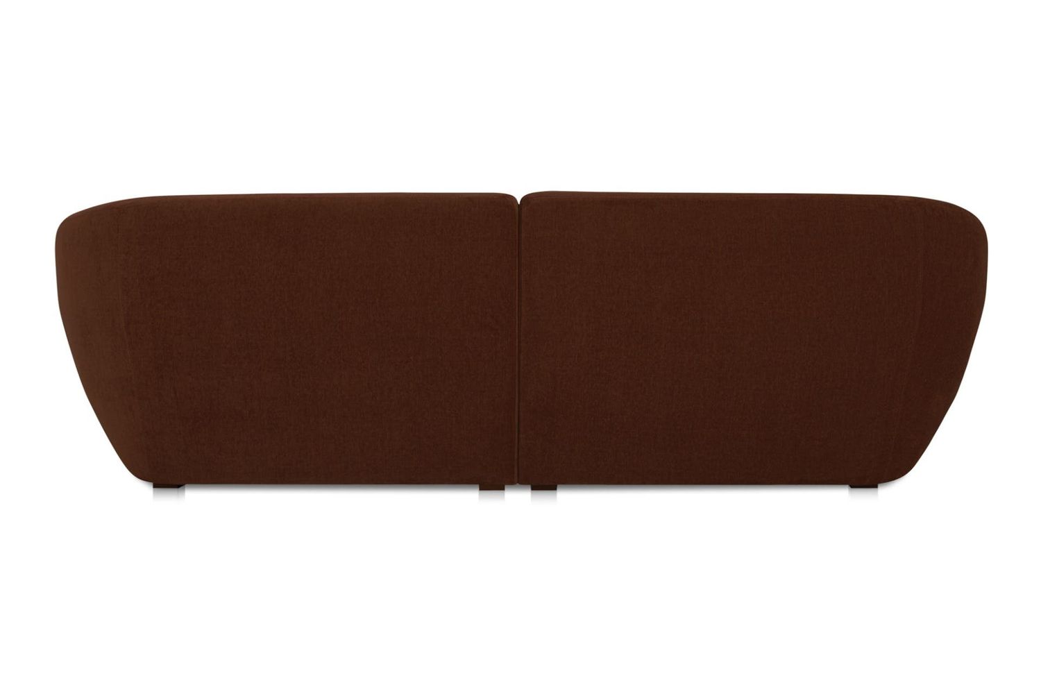 Moe's Amelia Nook Contemporary Modular Sectional - Chestnut, Left Facing