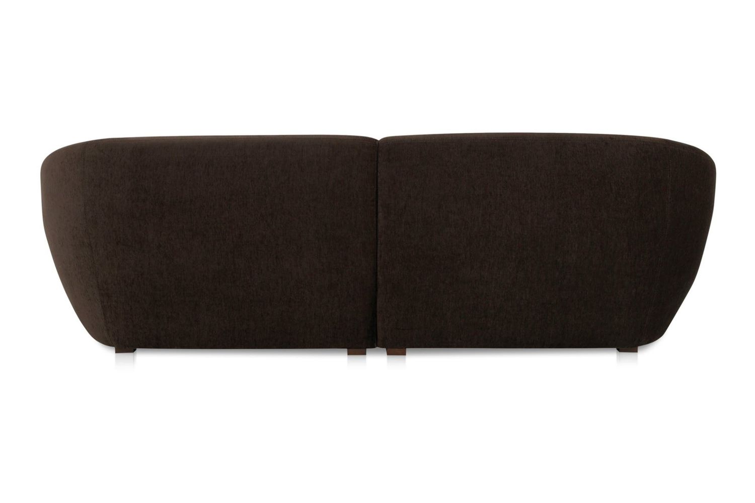 Moe's Amelia Nook Contemporary Modular Sectional - Espresso, Left Facing